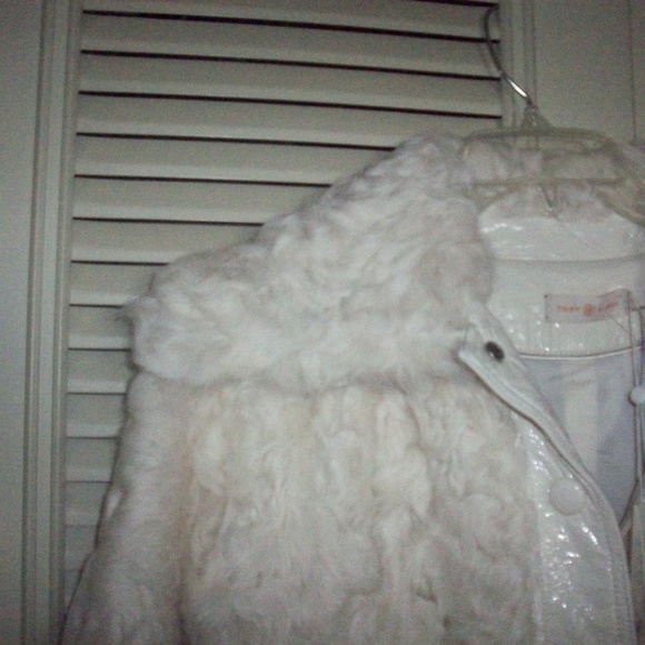 NWT Tory Burch Camilla Genuine Shearling Fur Jacke - Picture 5 of 7